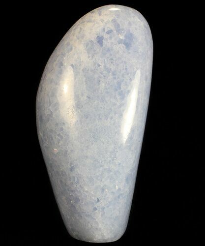 Polished, Blue Calcite Free Form - Madagascar #71472